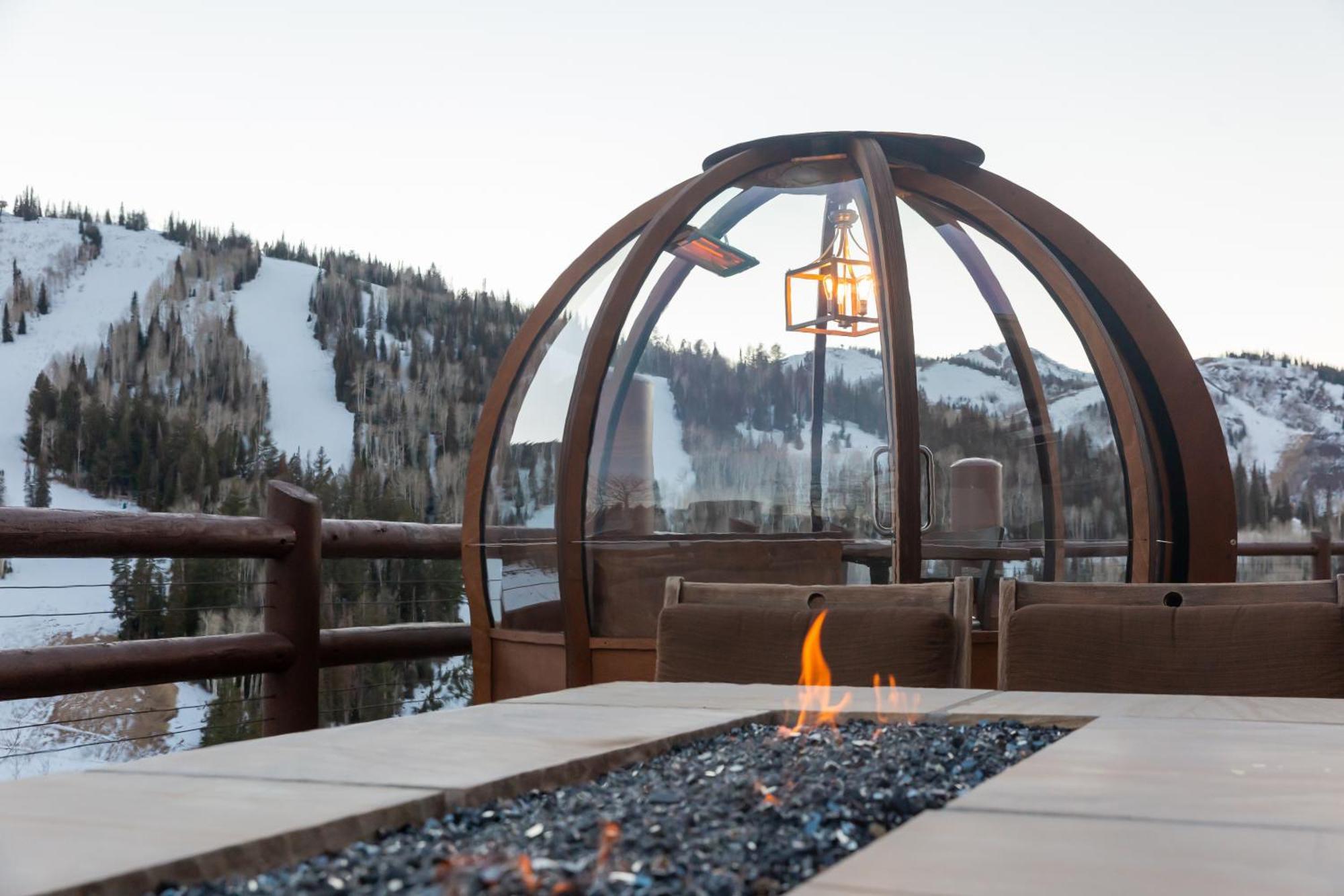 Stein Eriksen Lodge Deer Valley Park Stadt Exterior foto