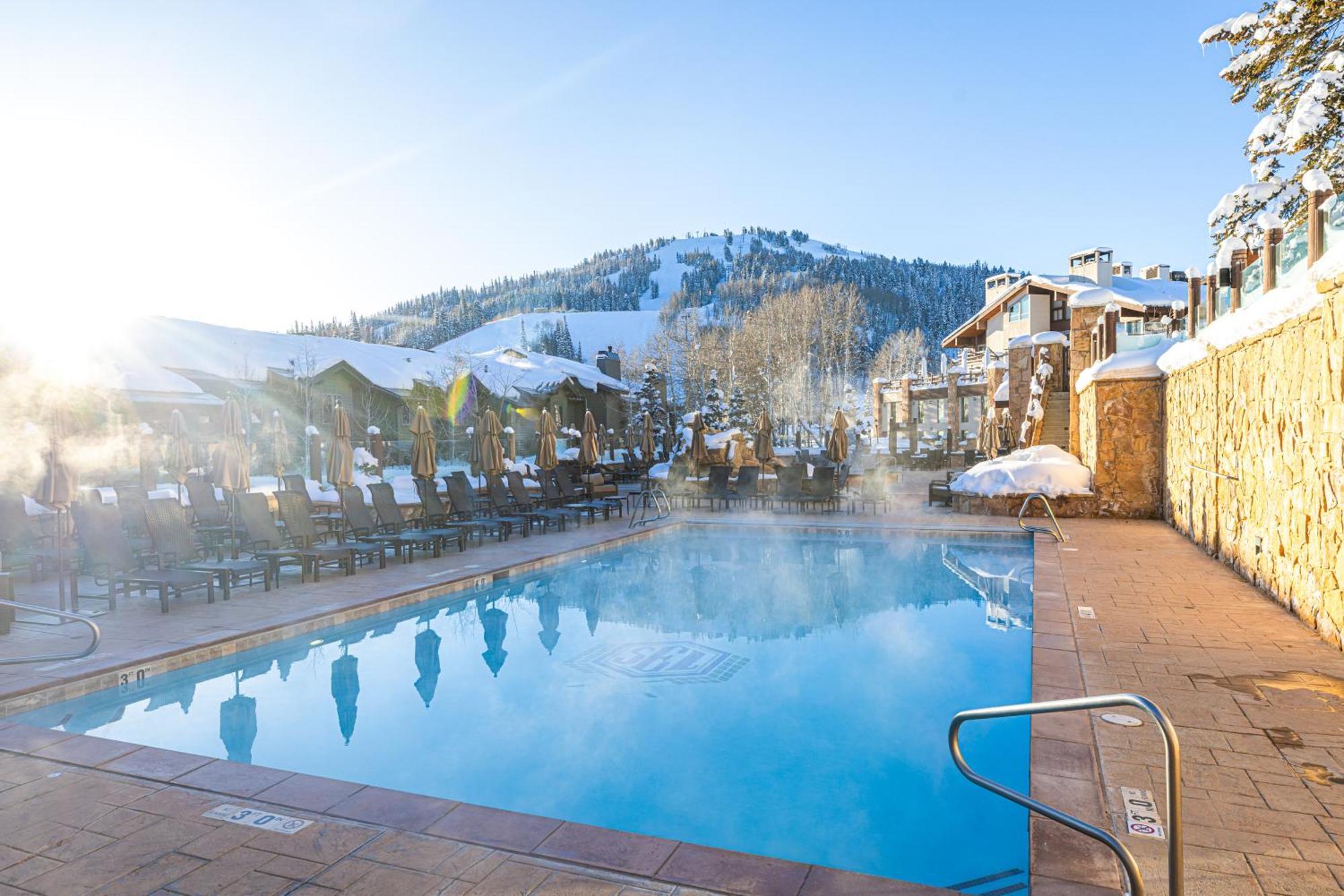 Stein Eriksen Lodge Deer Valley Park Stadt Exterior foto